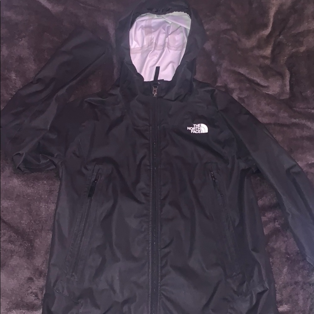 Light black north face coat